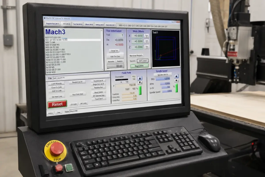 Mach3 CNC Controller MAXCNC Mach3 CNC Controller